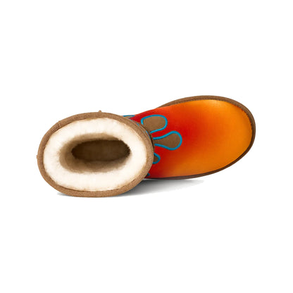 UGG Classic Short Boot 'Jeremy Scott Flames Chestnut' (2025)