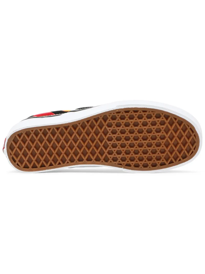 Vans Men's Classic Slip‑On Canvas Sneakers, Flame, VN0A38F7PHN