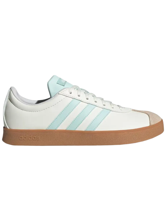 Adidas Women's VL Court Base Sneakers, Halo Blue, JI1767 (Damaged box)