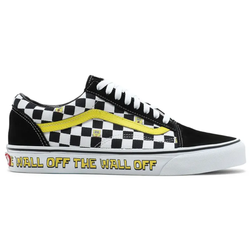 Vans Mens Black SpongeBob SquarePants x Old Skool, VN0A38G19EK