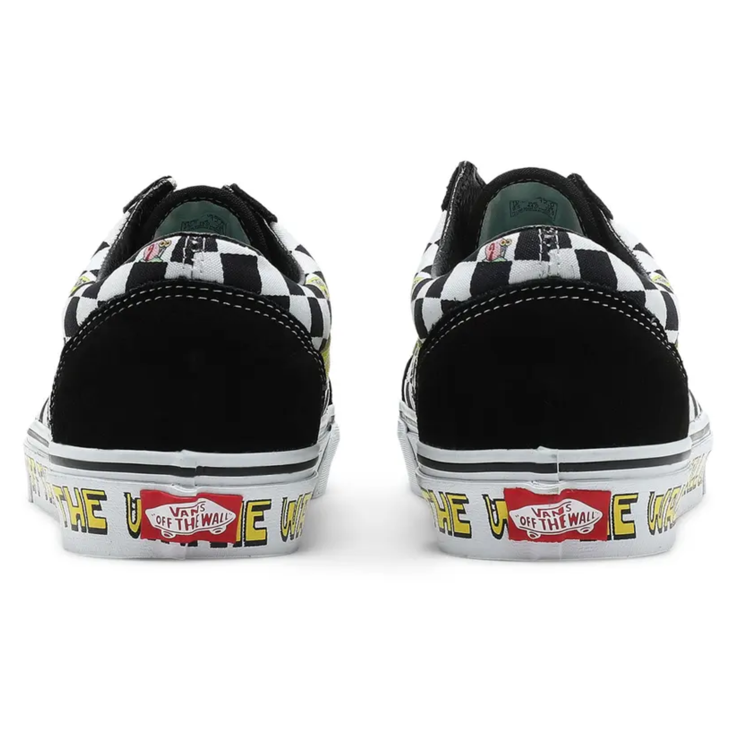 Vans Mens Black SpongeBob SquarePants x Old Skool, VN0A38G19EK