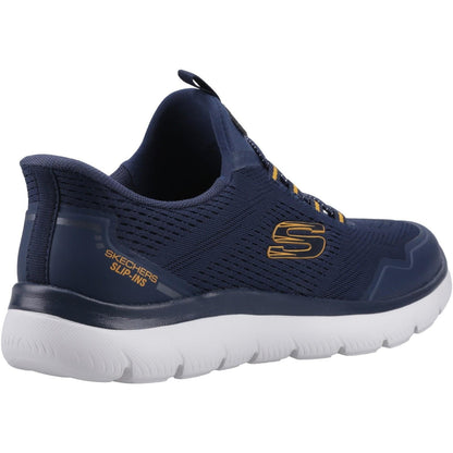 Men's Wide Fit Skechers 233045 Slip-ins Summits Top Rate Trainers