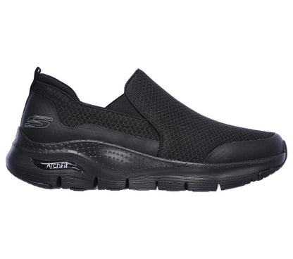 Mens Wide Fit Skechers SK232043WW Arch Fit Banlin Walking Trainers