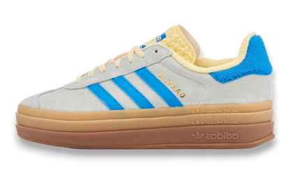 Adidas Gazelle Bold Almost Blue Yellow (Women's)