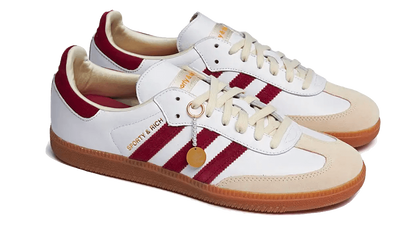 Adidas Samba Sporty & Rich White Core Burgundy