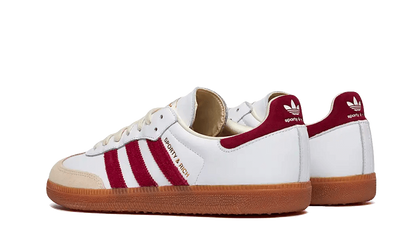 Adidas Samba Sporty & Rich White Core Burgundy