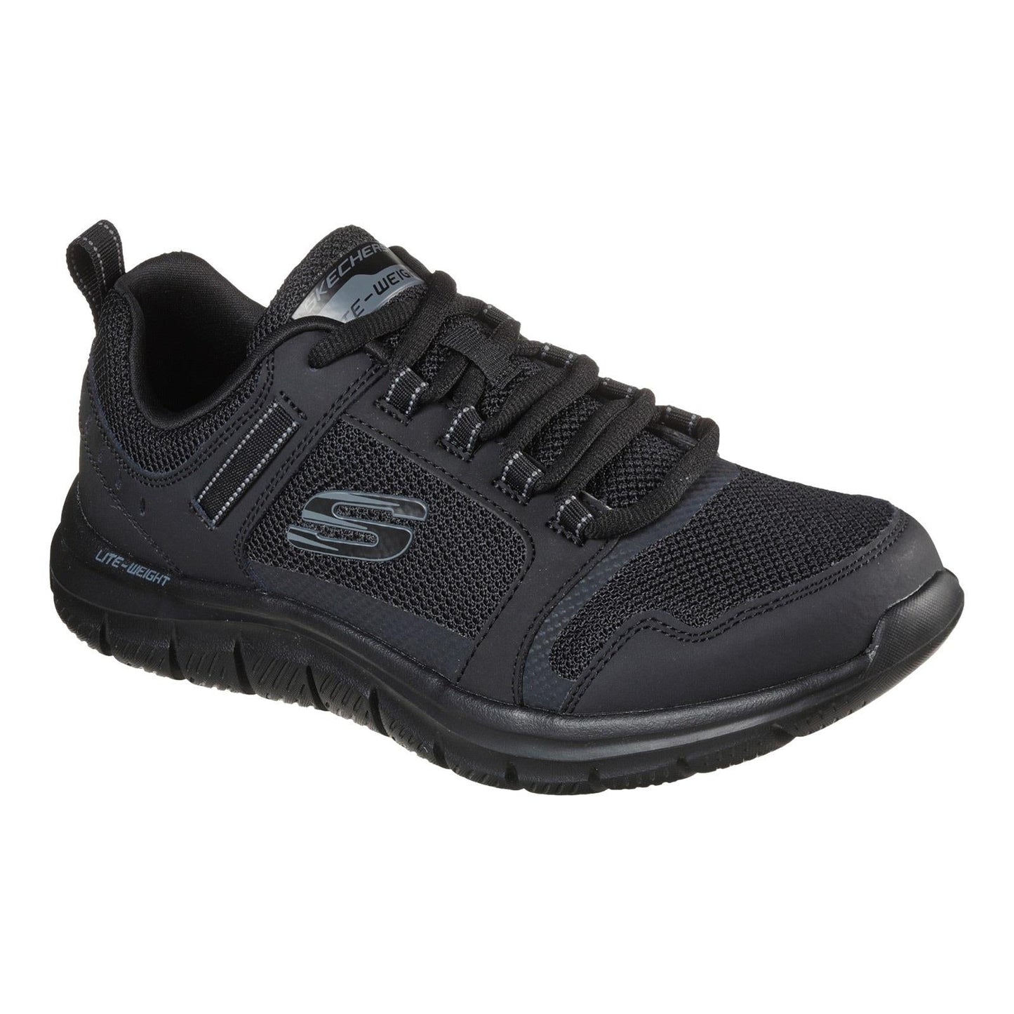 Men's Wide Fit Skechers 232001 Track Knockhill Trainers