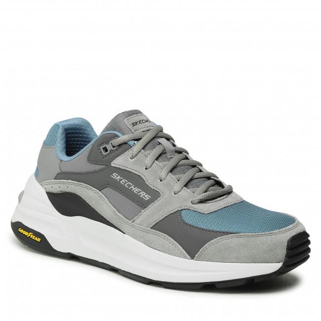 Men's Wide Fit Skechers 237200 Global Jogger Trainers