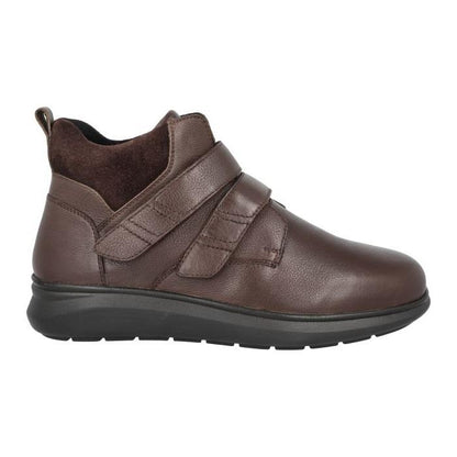 Men's Wide Fit DB Solomon Boots - Brown Lea / Suede
