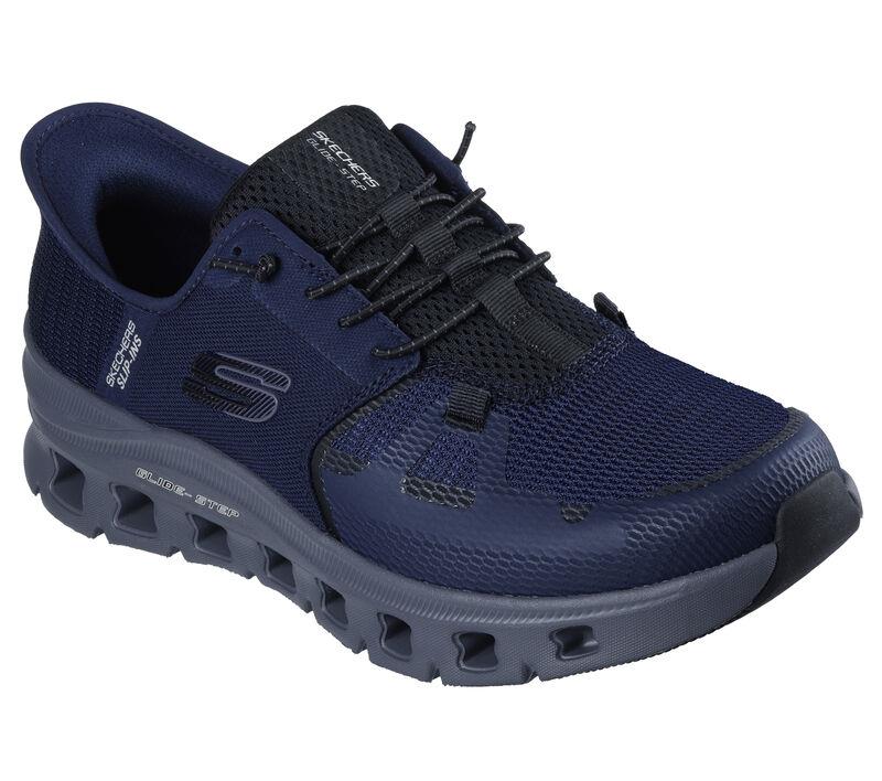 Men's Wide Fit Skechers 232930W Slip-ins Glide Step Pro Trainers