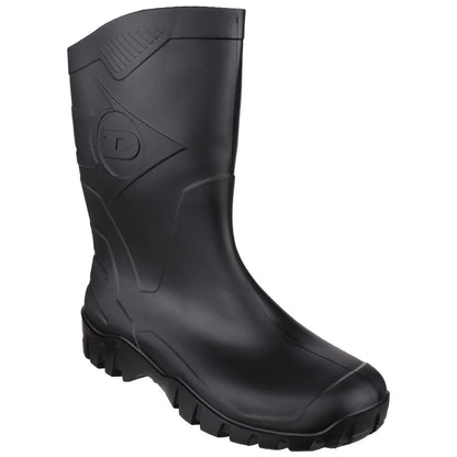 Men's Wide Fit Dunlop Dee Calf Length Wellington Boots W116A