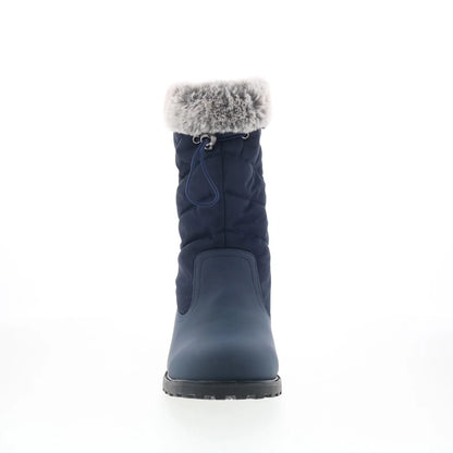 Trotters Bryce T2267-400 Womens Blue Synthetic Zipper Casual DressBoots