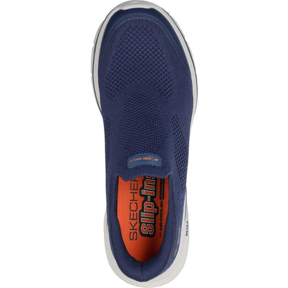 Men's Wide Fit Skechers 216784 Slip-ins Go Walk 8 Pelayo Trainers