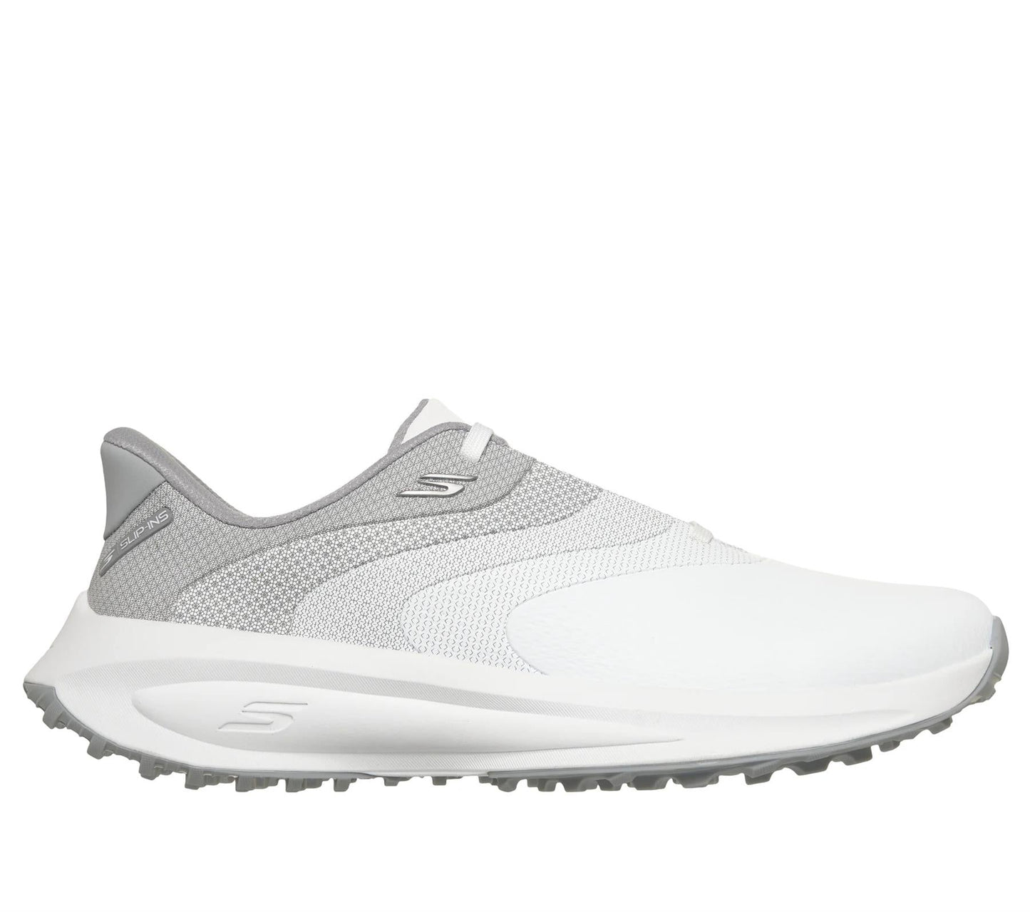 Men's Wide Fit Skechers Slip-ins 214153W Golf Waterproof Flow SI Trainers