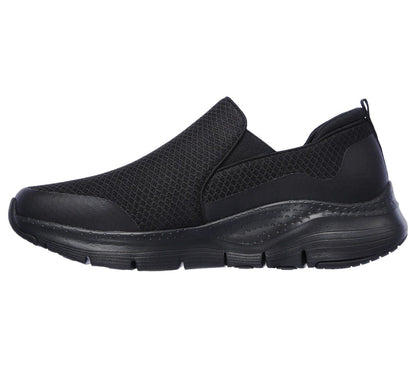 Mens Wide Fit Skechers SK232043WW Arch Fit Banlin Walking Trainers