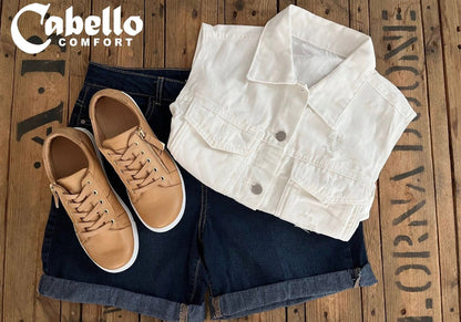 Cabello Comfort EG520 Womens Leather European Casual Shoes