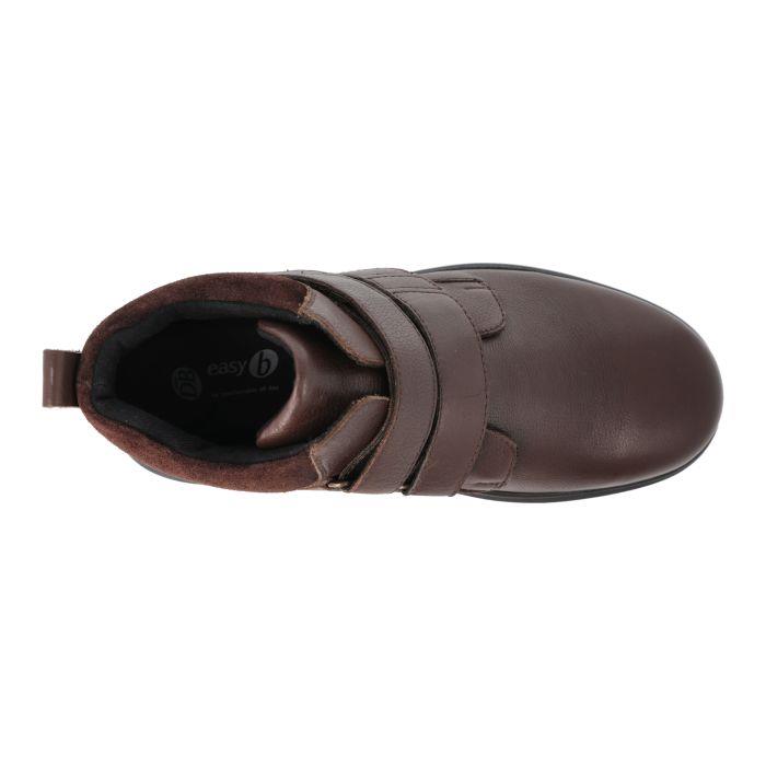 Men's Wide Fit DB Solomon Boots - Brown Lea / Suede