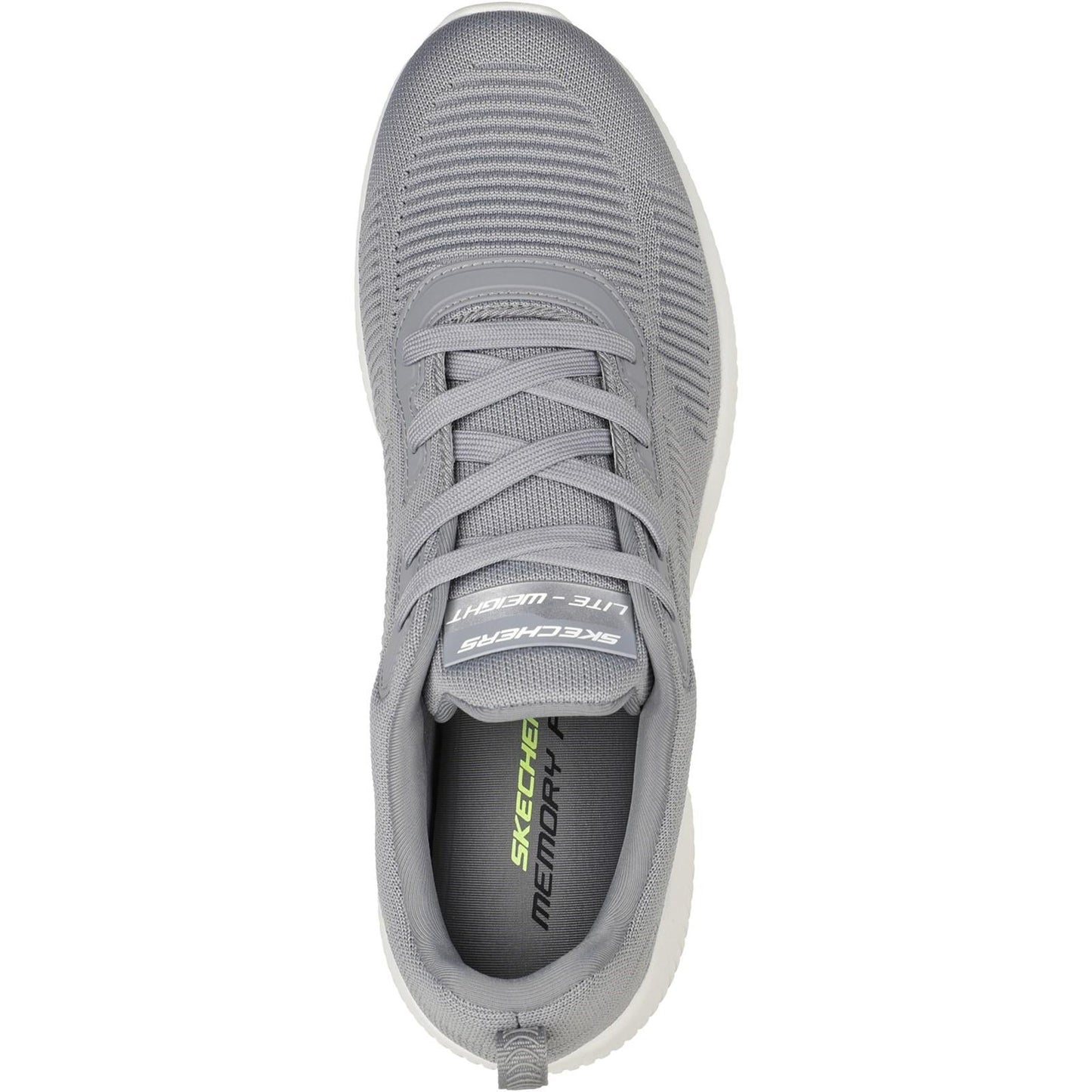 Mens Wide Fit Skechers 232290 Squad Trainers