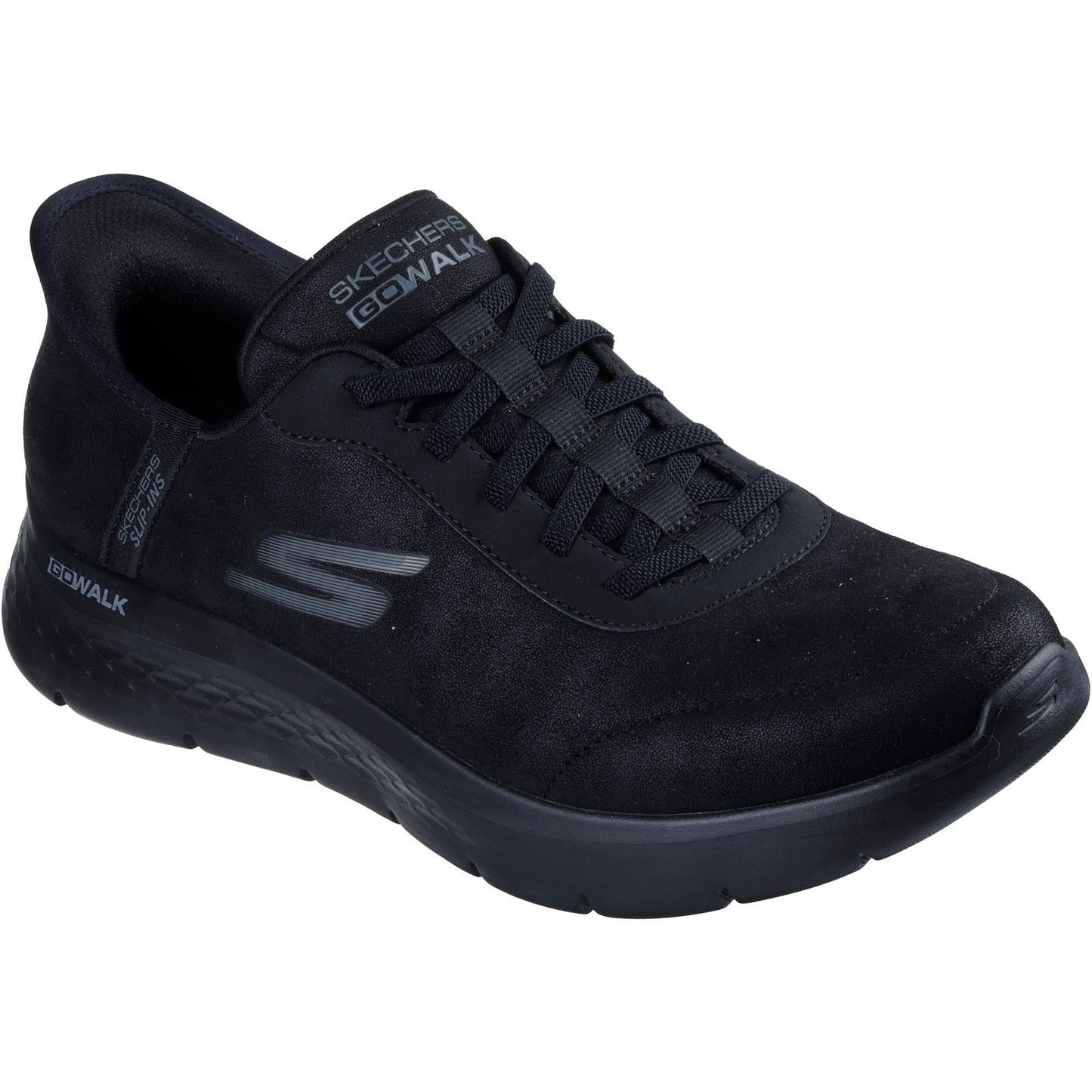 Men's Wide Fit Skechers 216326 Slip-ins Go Walk Flex Smooth Motion Trainers