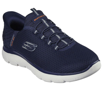Men's Wide Fit Skechers 232457 Slip-ins Summits High Range Trainers
