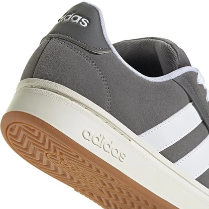 Adidas Men's Grey Grand Court Alpha Chunky Sneakers, JR0542