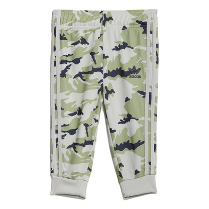Adidas Toddlers/Little Kids' Camo SST Set Orbit Grey-Magic Lime-Shadow Navy