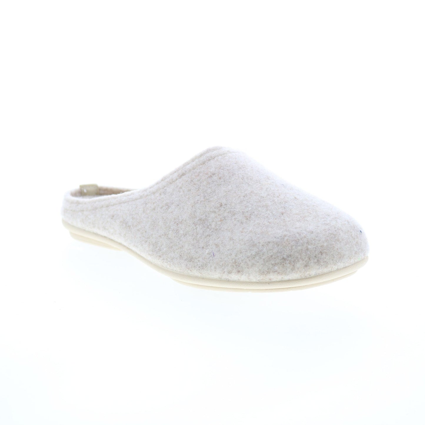 Miz Mooz Hale Home Womens Beige Canvas Slip On Clogs Slippers Shoes