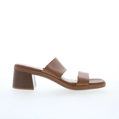 Clarks Jaylan Dusk 26181653 Womens Brown Wide Leather Heeled Sandals Shoes