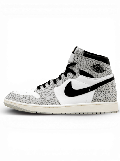 Jordan 1 High White Cement