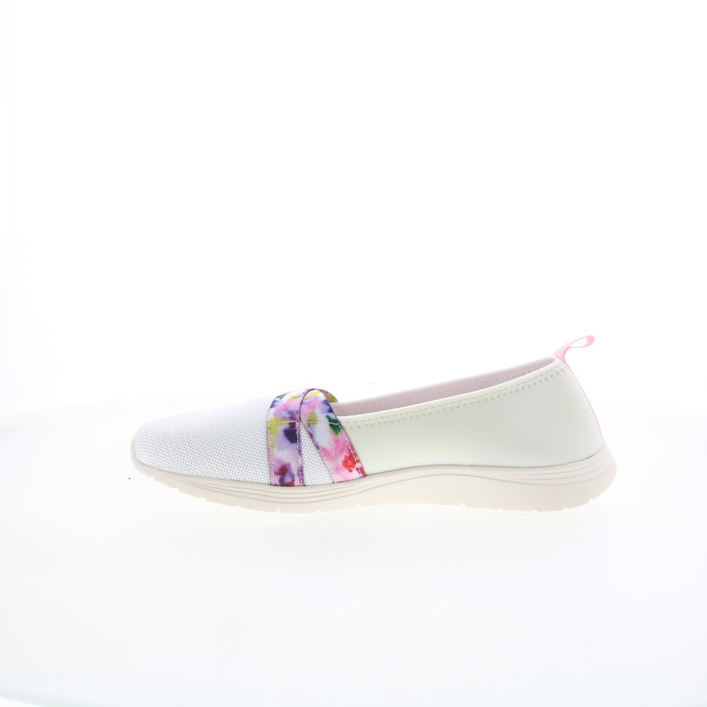 Easy Spirit Lorie 2 SELORIE2 Womens White Mesh Loafer Flats Shoes