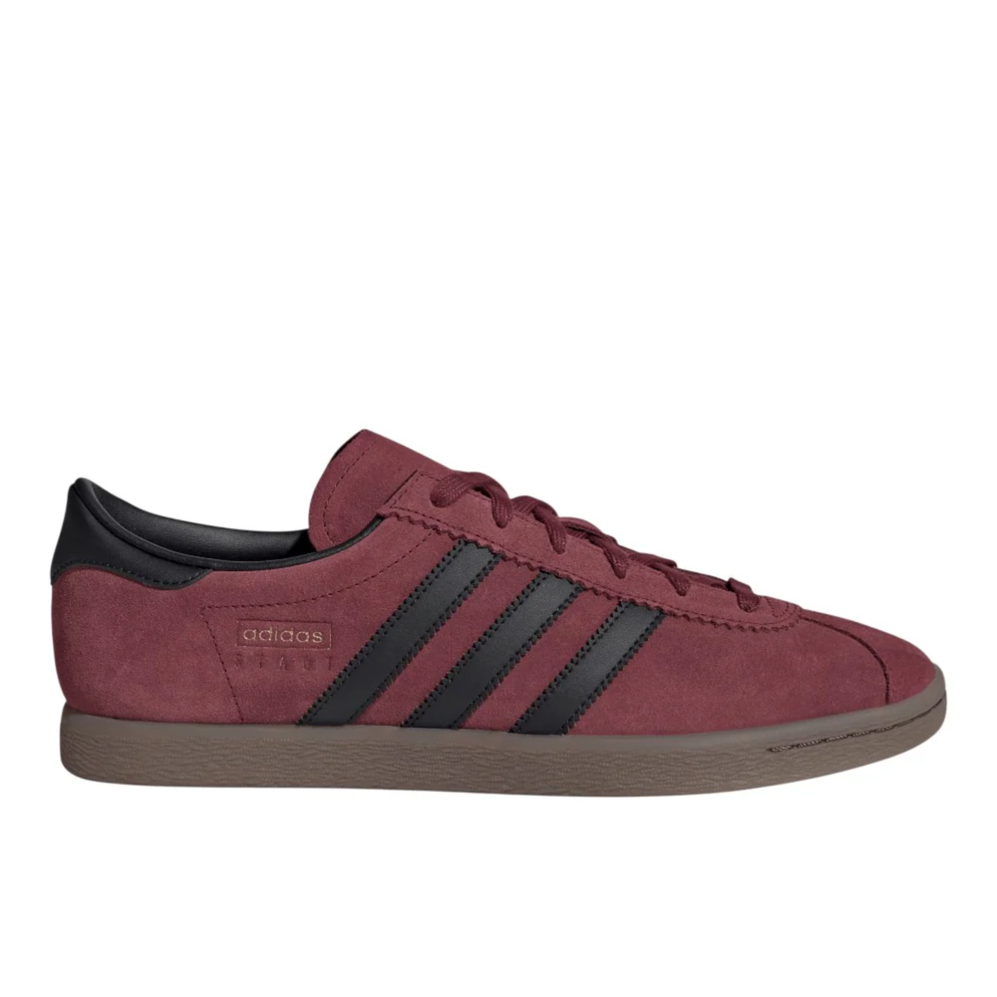 Adidas Men's Burgundy Stadt Sneakers, JQ9009