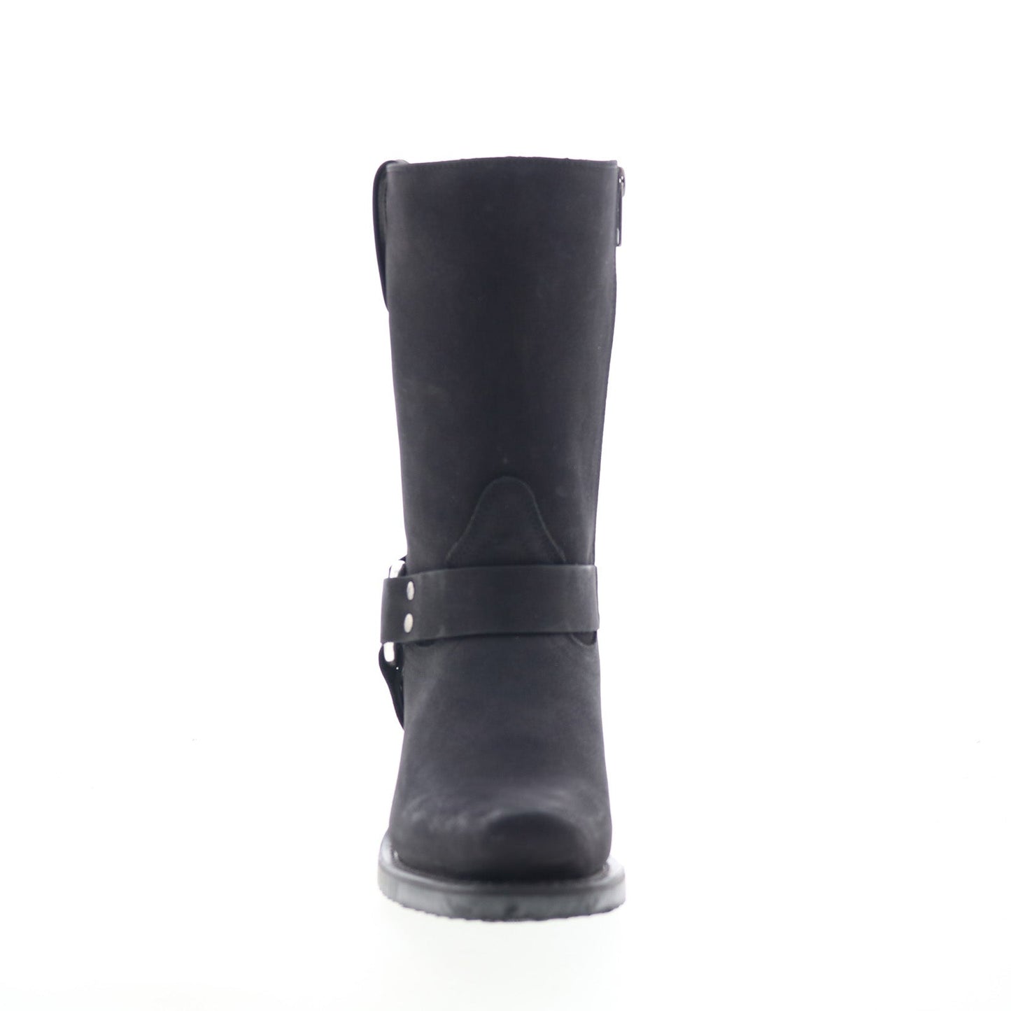 Jama Old West Harness Boot MB2058L Womens Black Leather Western Boots