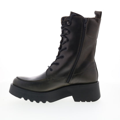 Fly London Mori MORI990FLY-002 Womens Black Leather Casual Dress Boots