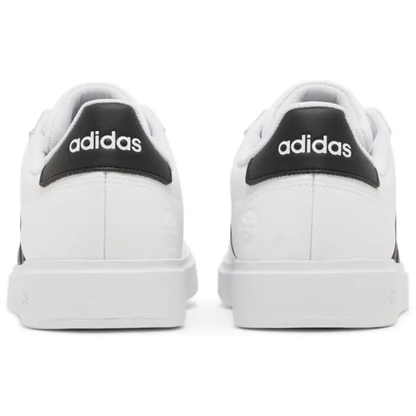 Adidas Men's White Grand Court 2.0 Sneakers, GW9195 (No Box)