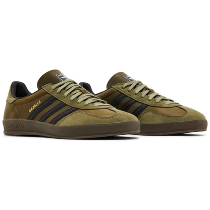 Adidas Originals Men's Green Gazelle Indoor Sneakers, IH4772 (No Box)