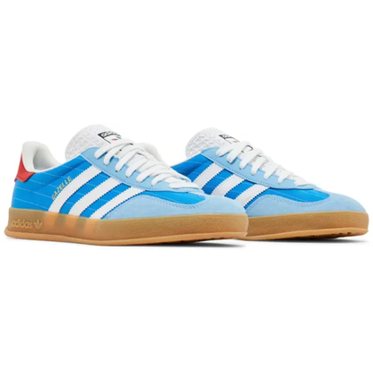 Adidas Originals Men's Blue Gazelle Indoor Sneakers, IF9643 (No Box)