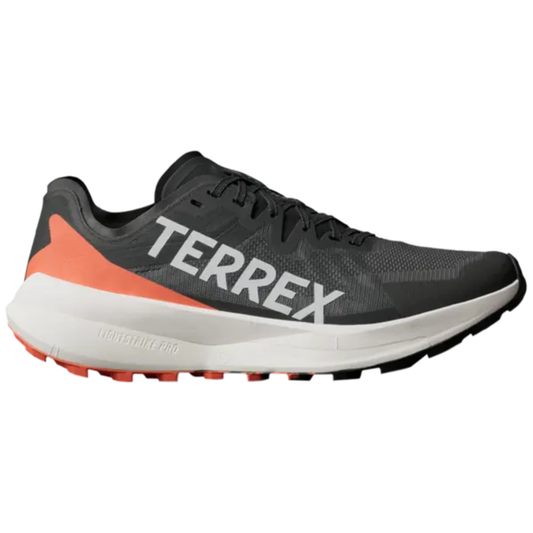 Adidas Men's Black Terrex Agravic Speed 'Black Impact Orange', IG8017 (No Box)