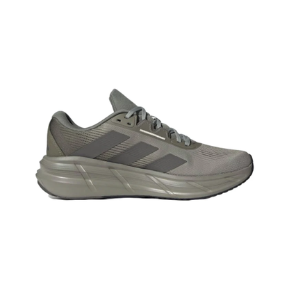 Adidas Men's Green Questar 3 'Silver Pebble Olive' Sneakers, IE8182 (No Box)