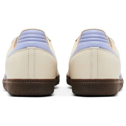 Adidas Originals Women's Cream/Violet Samba OG Sneakers, JI2678 (No Box)
