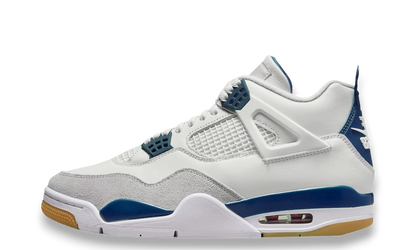 Air Jordan 4 SB White Navy X Nike SB