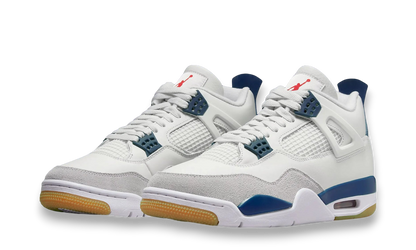 Air Jordan 4 SB White Navy X Nike SB