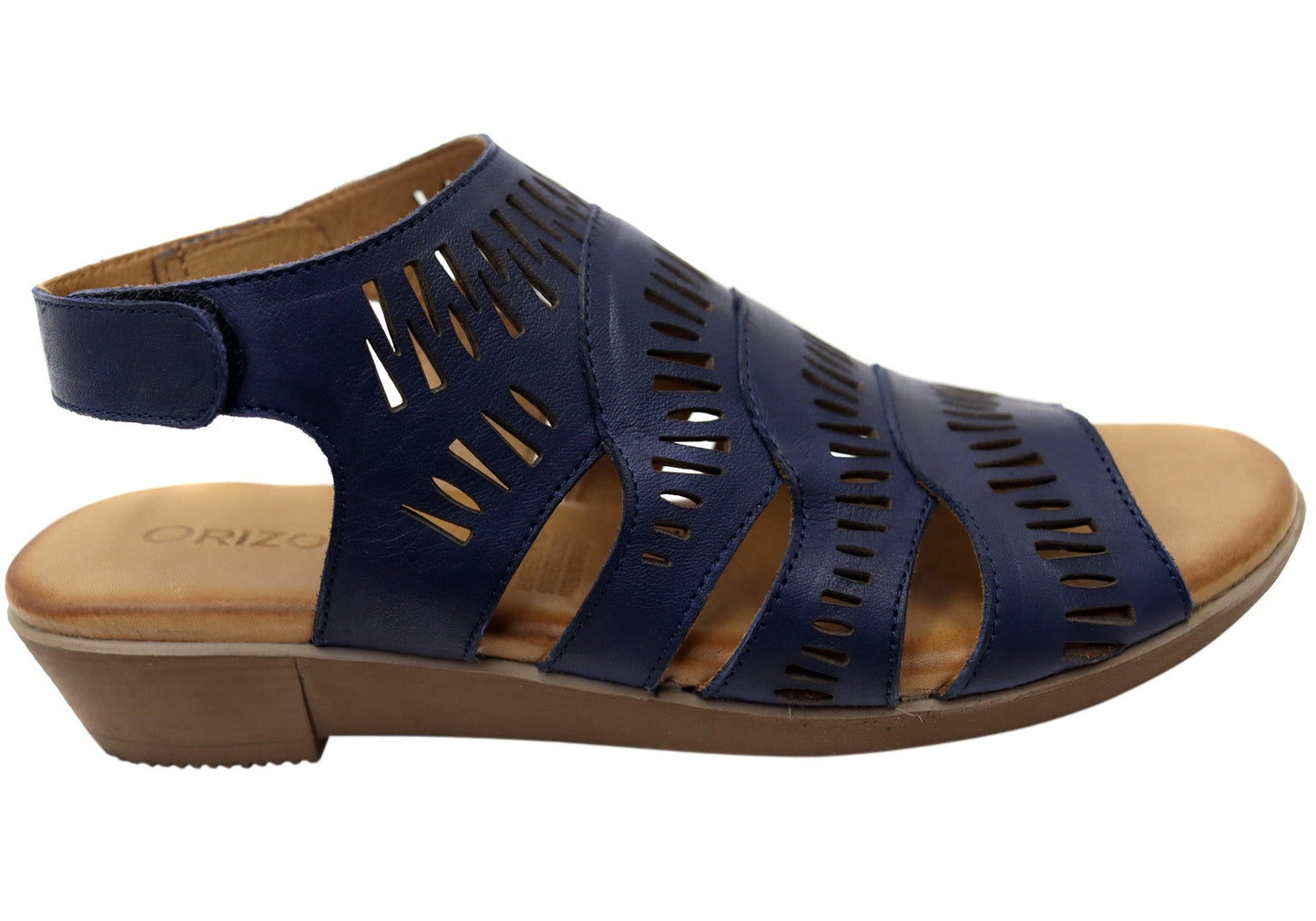 Orizonte Mellowmarch Womens Comfort European Leather Wedge Sandals