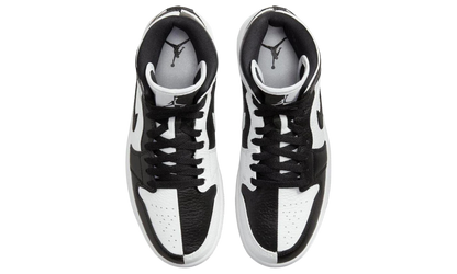 Air Jordan 1 Mid Split Black White (W)