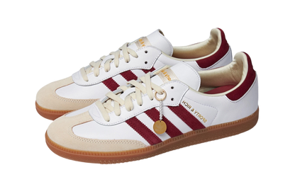 Adidas Samba Sporty & Rich White Core Burgundy