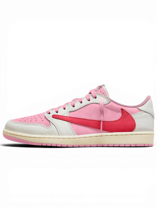 Air Jordan 1 Retro Low OG SP Travis Scott Sail Tropical Pink