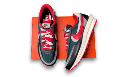 Nike LD Waffle sacai Undercover Midnight Spruce University Red