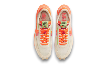 Nike LD Waffle sacai CLOT Kiss of Death Net Orange Blaze