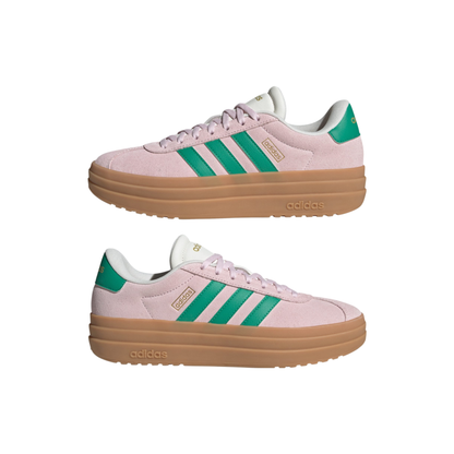 Adidas Women's Pink VL Court Bold Sneakers, JP6916