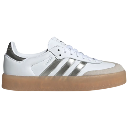 Adidas Originals Women's Silver Sambae Sneakers, JS3943
