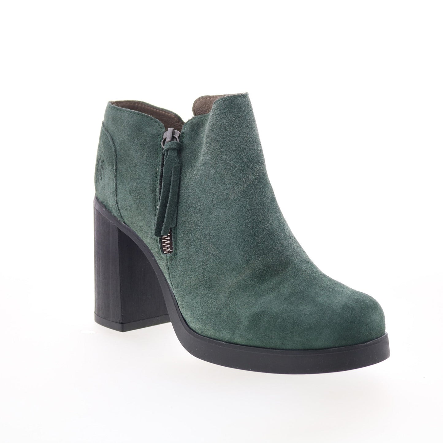 Fly London Shar SHAR986FLY-002 Womens Green Suede Ankle & Booties Boots